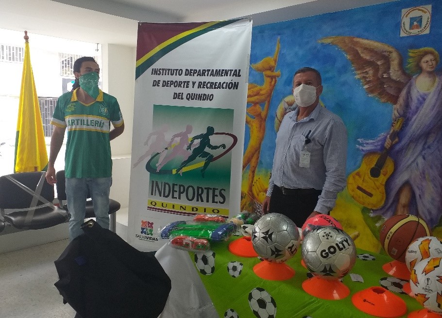 NOTINDEPORTES - ARTILLERÍA VERDE RECIBE APOYO DE INDEPORTES