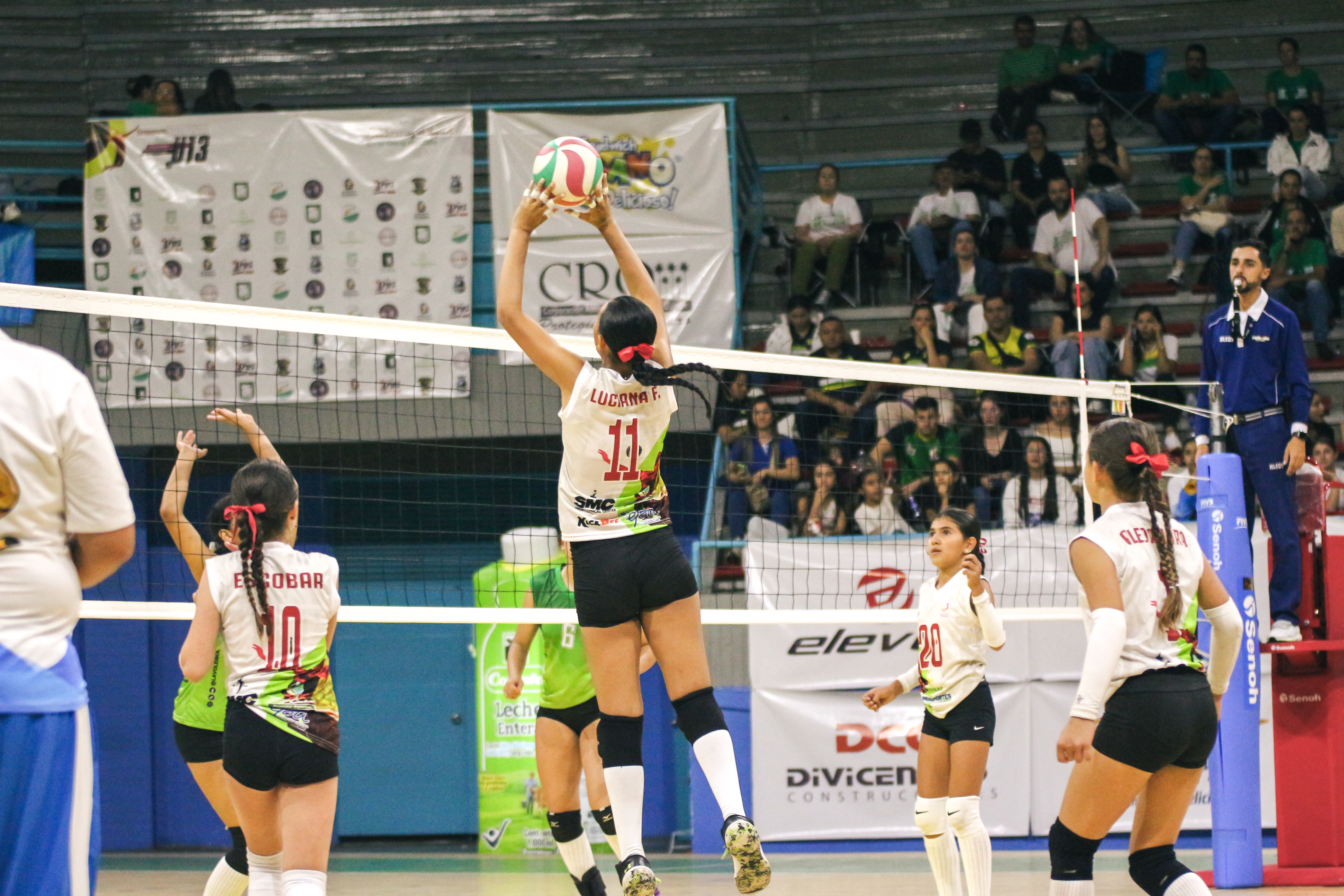 CON UN BUEN BALANCE PARA EL VOLEY QUINDIANO FINALIZÓ EL PRIMER CAMPEONATO NACIONAL SUB13