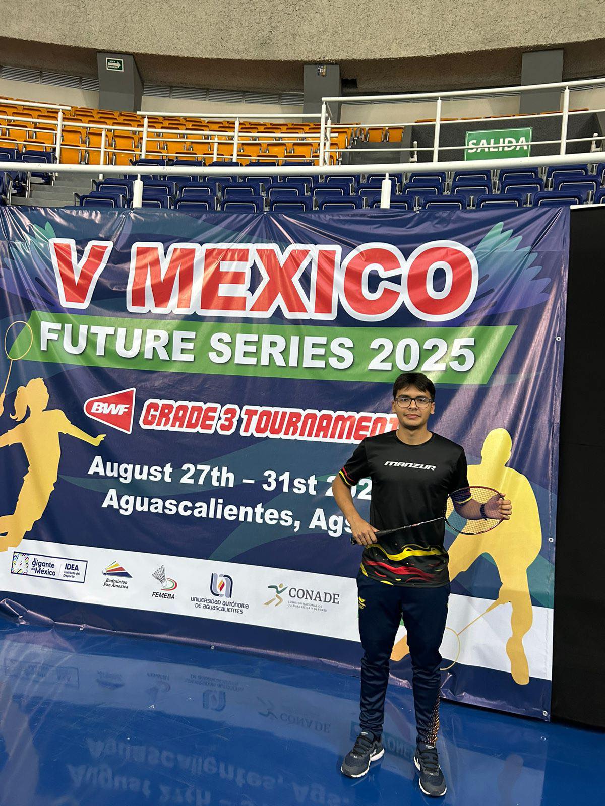 NICOLÁS MORALES, EL MEJOR UBICADO DE COLOMBIA EN EL BÁDMINTON MUNDIAL